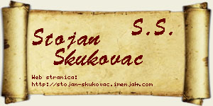 Stojan Skukovac vizit kartica